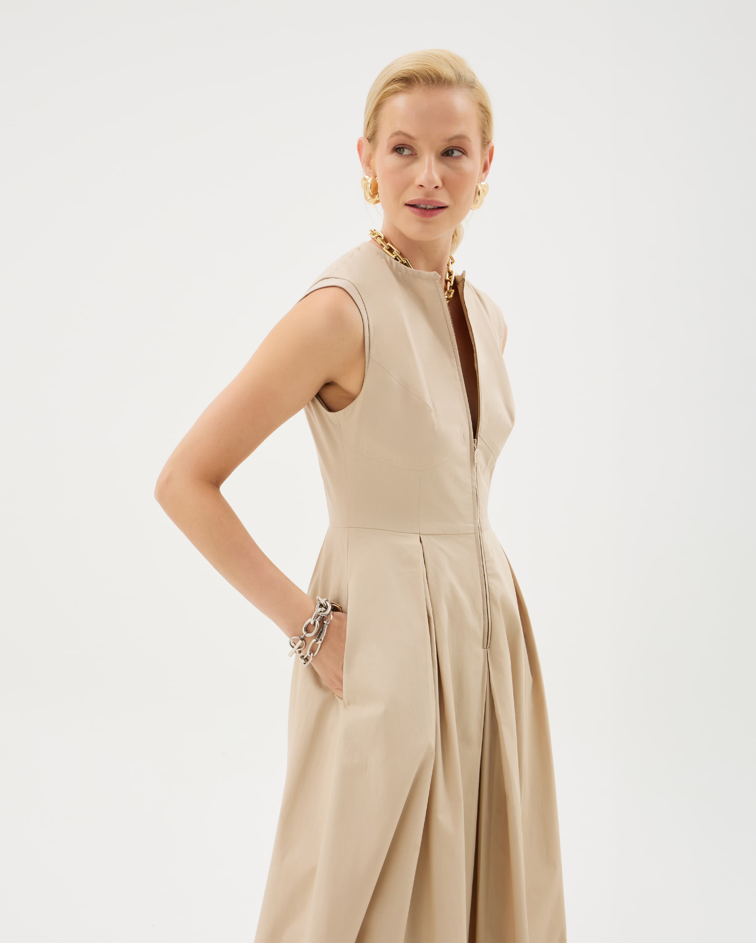 Abito In Cotone Margot