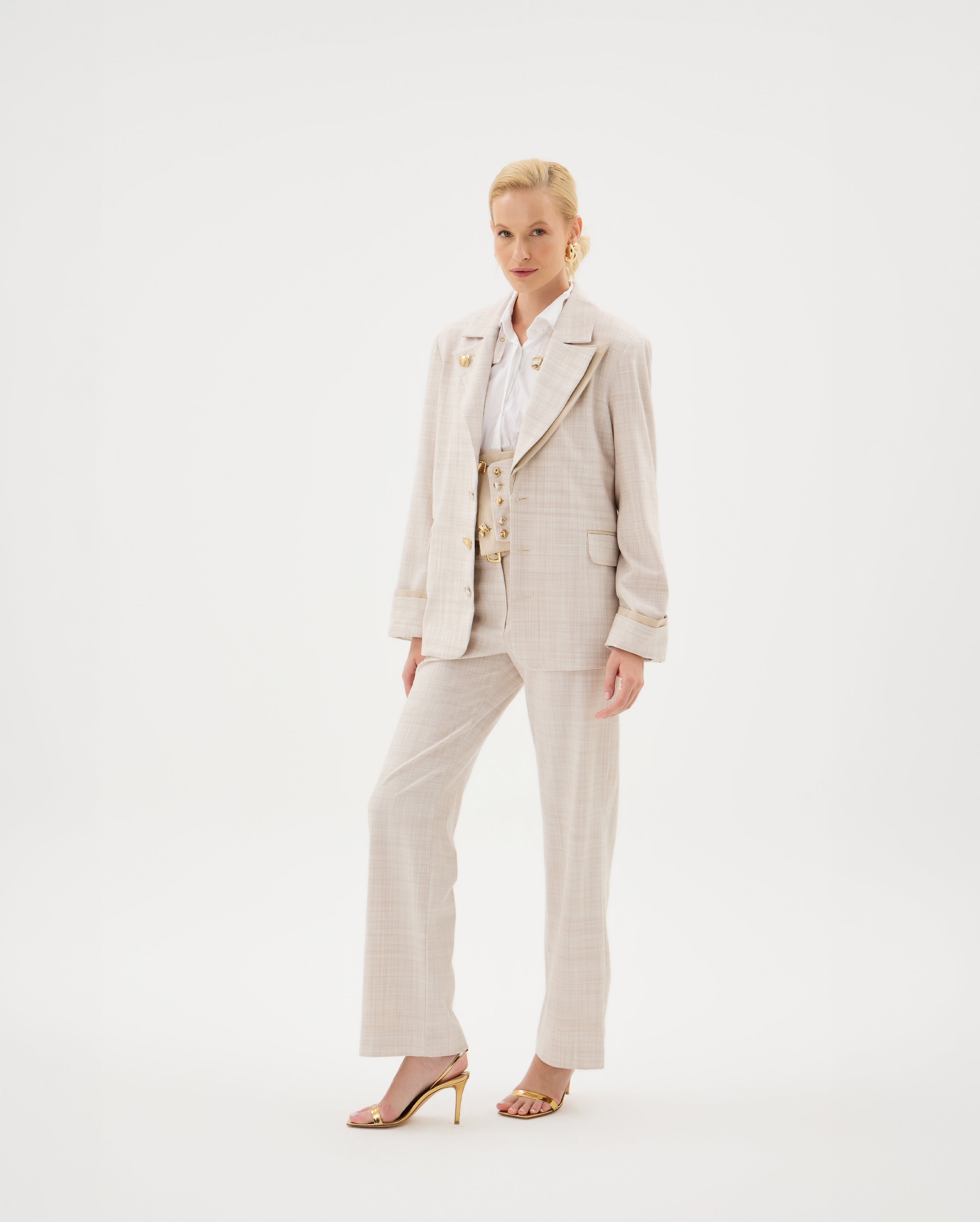 Ursula Beige Trousers