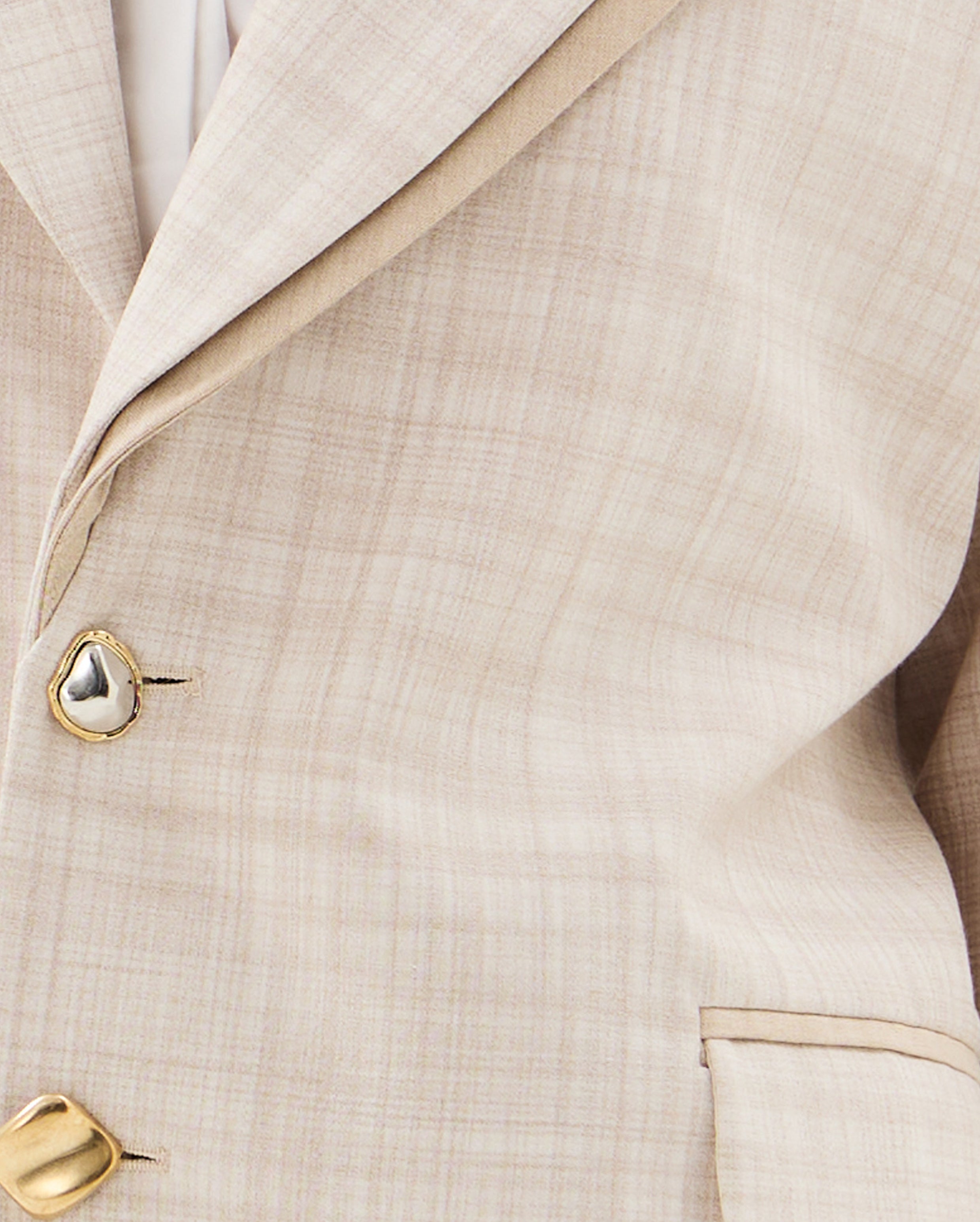 Ursula Brown Blazer Jacket