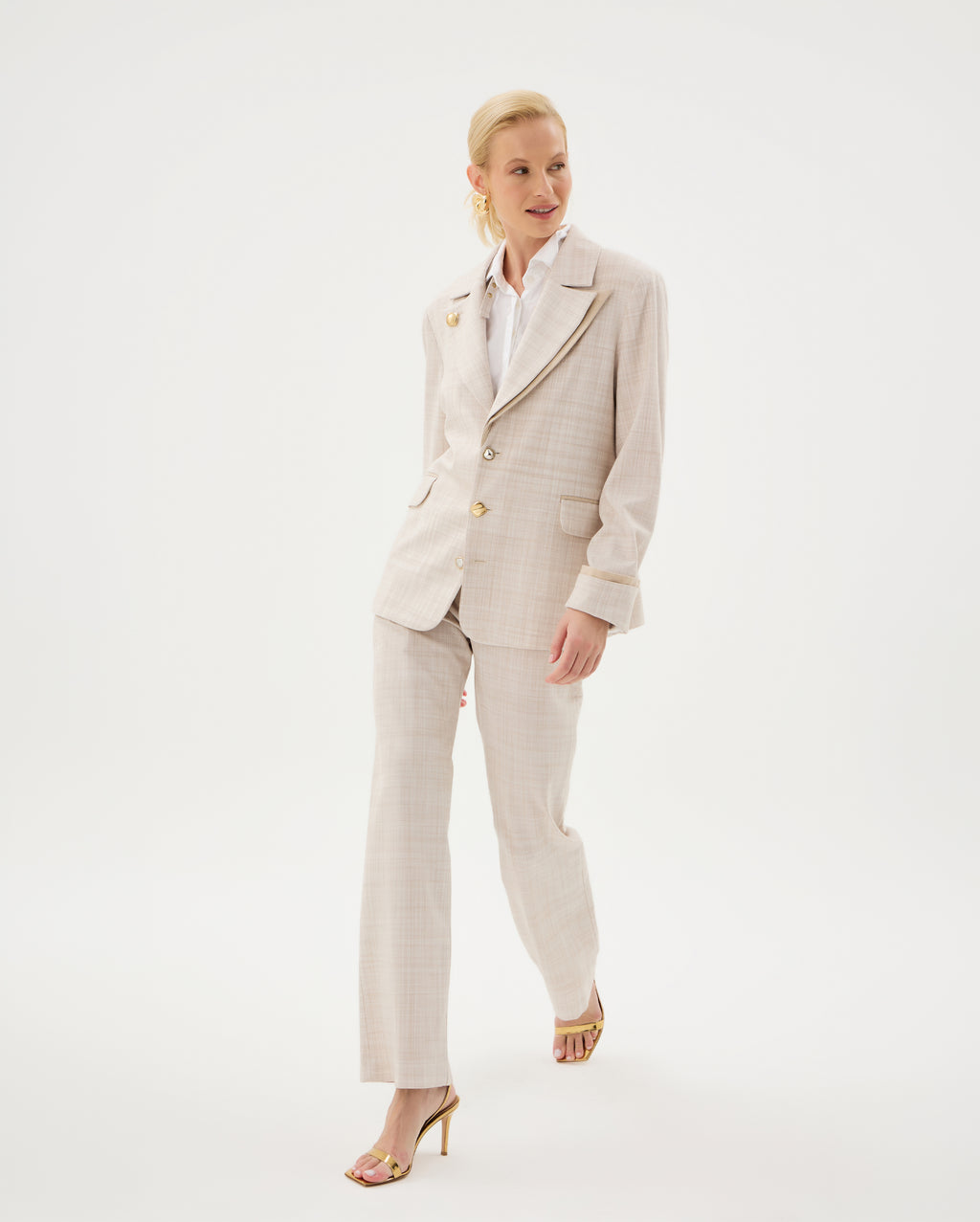 Ursula Brown Blazer Jacket
