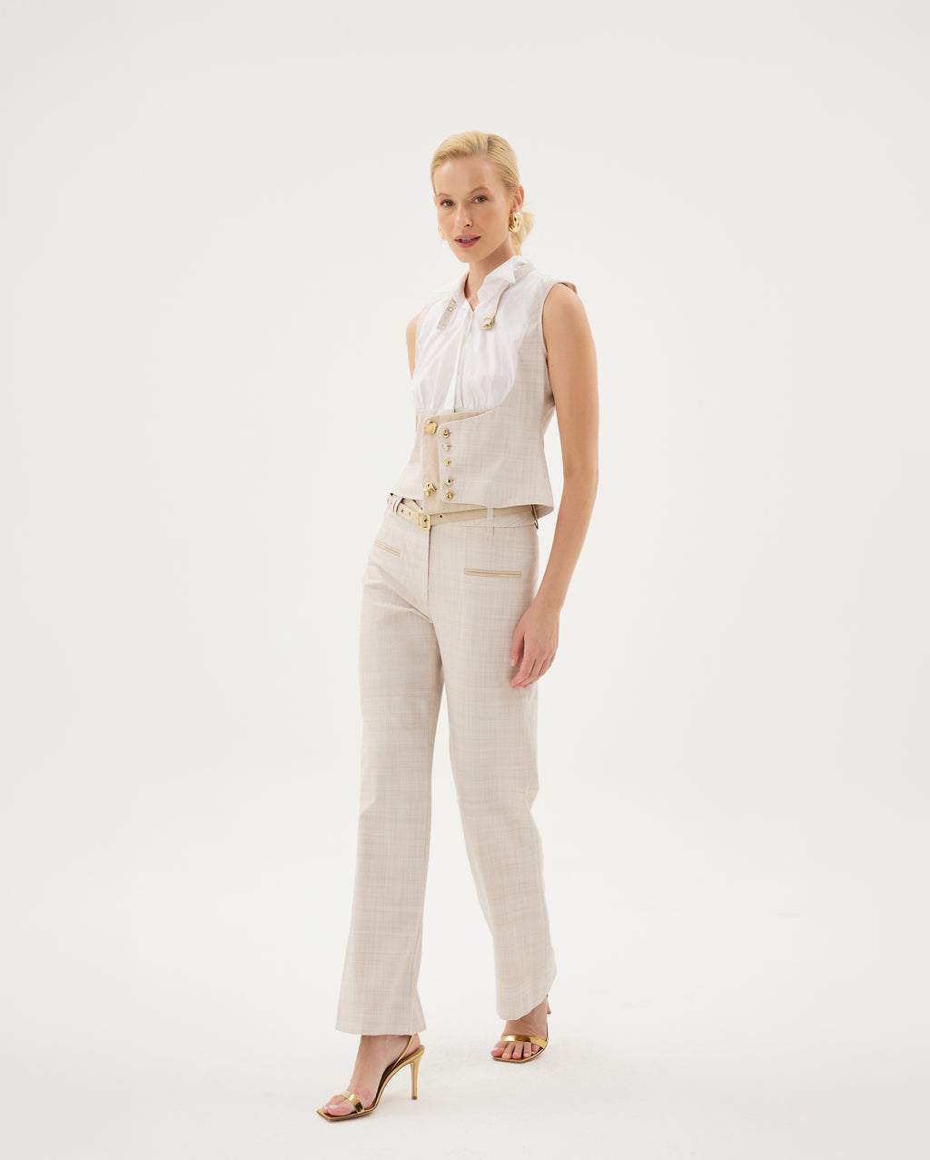Ursula Beige Trousers
