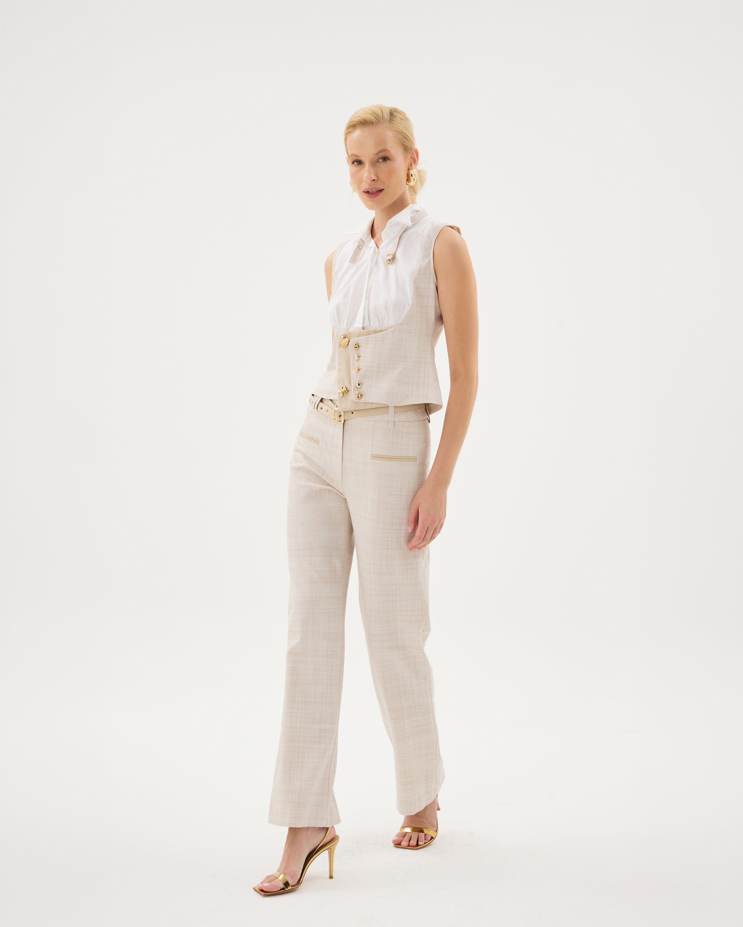 Ursula Beige Trousers