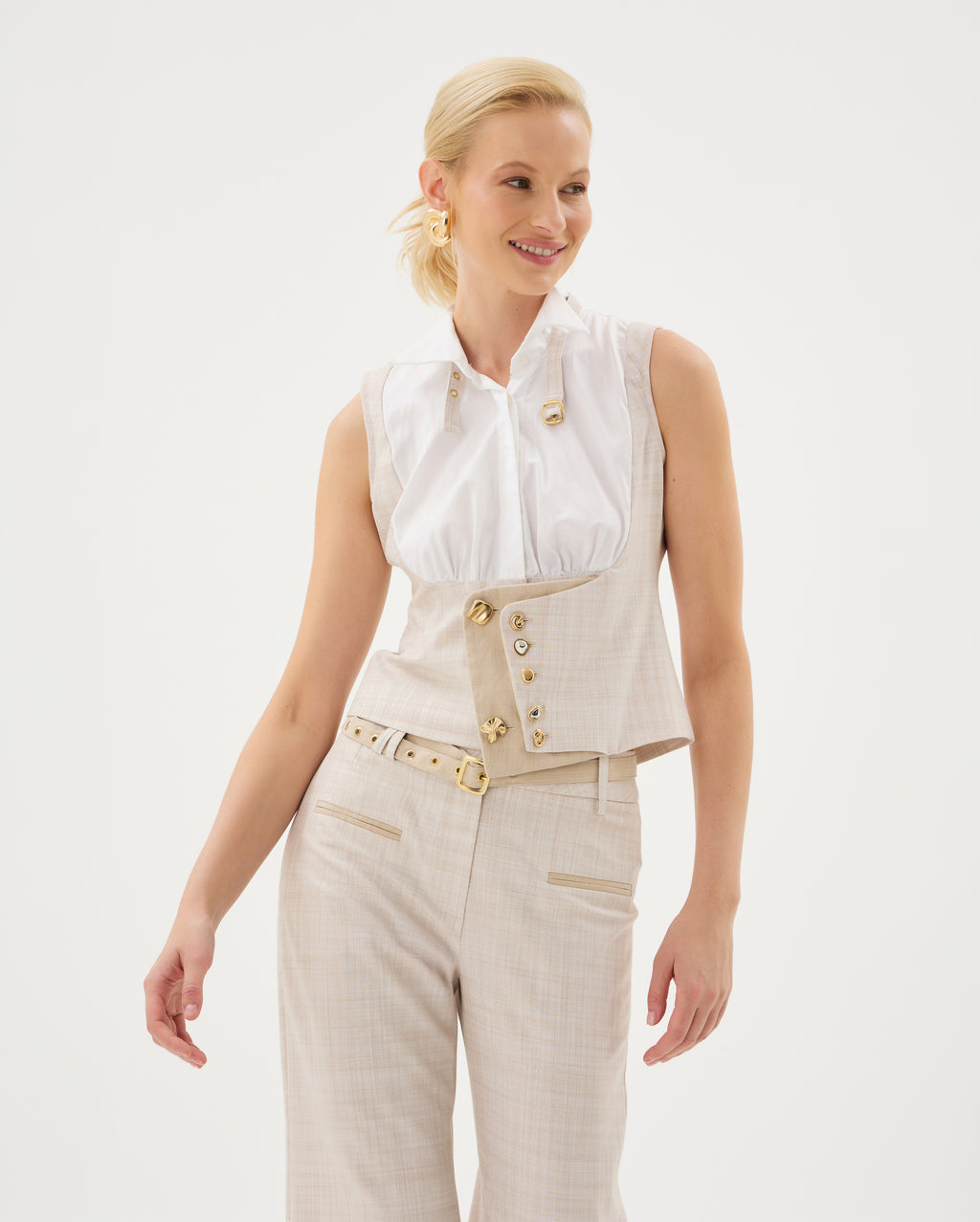 Ursula Brown Vest