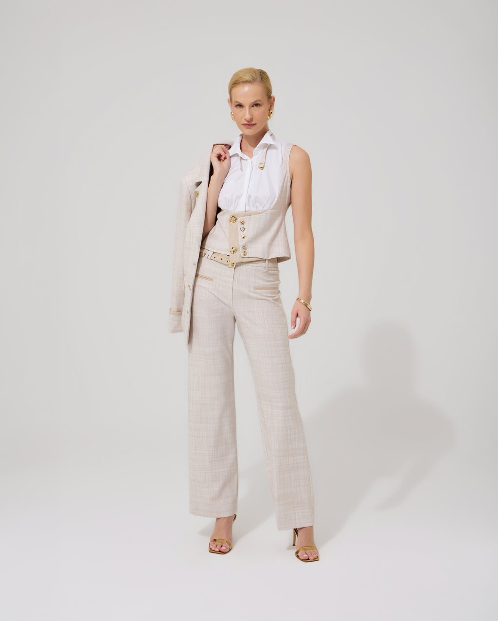 Ursula Beige Trousers