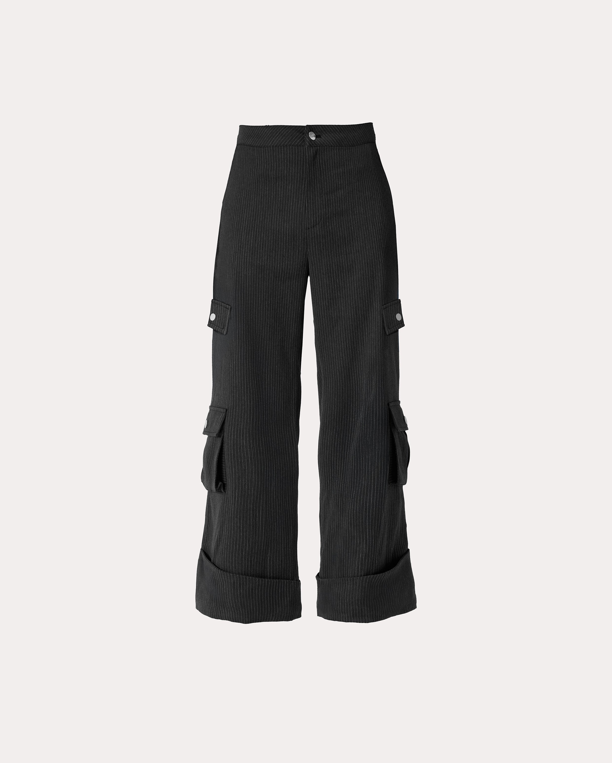 Pantaloni cargo asimmetrici Sara