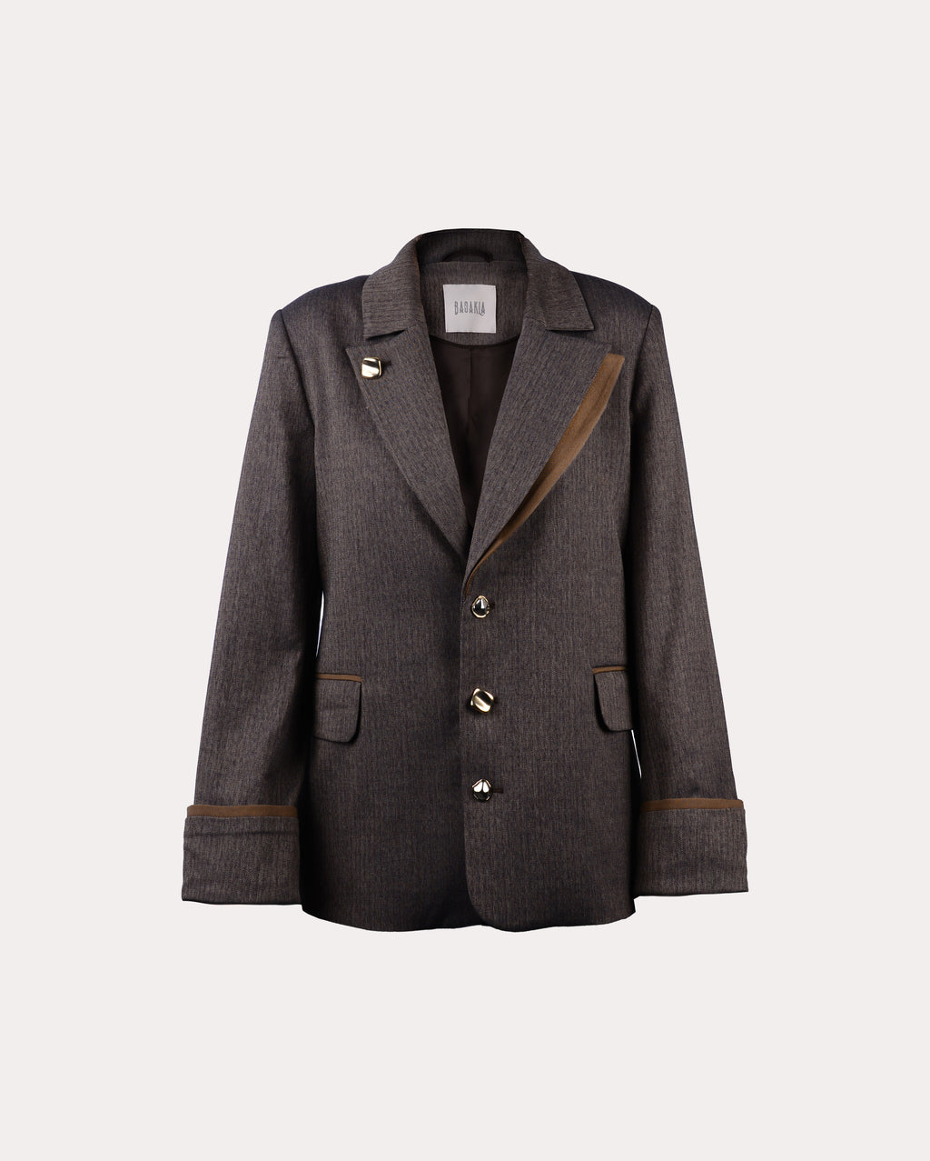 Ursula Kahverengi Blazer Ceket