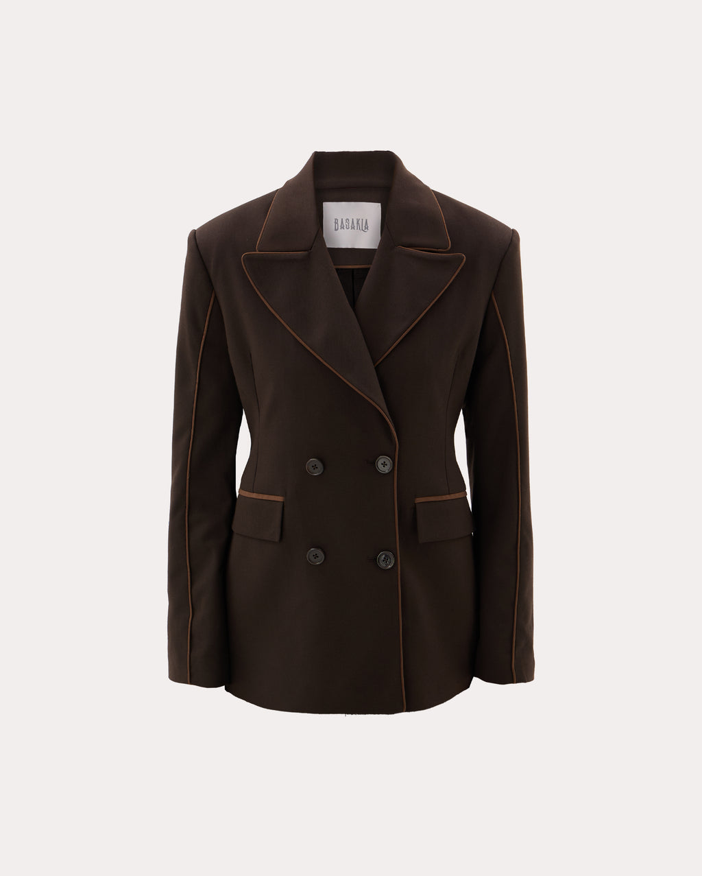 Basakla Kendall blazer ceket, şık ve modern tasarımlı kadın blazer, detaylı görünüm ve kaliteli kumaş.