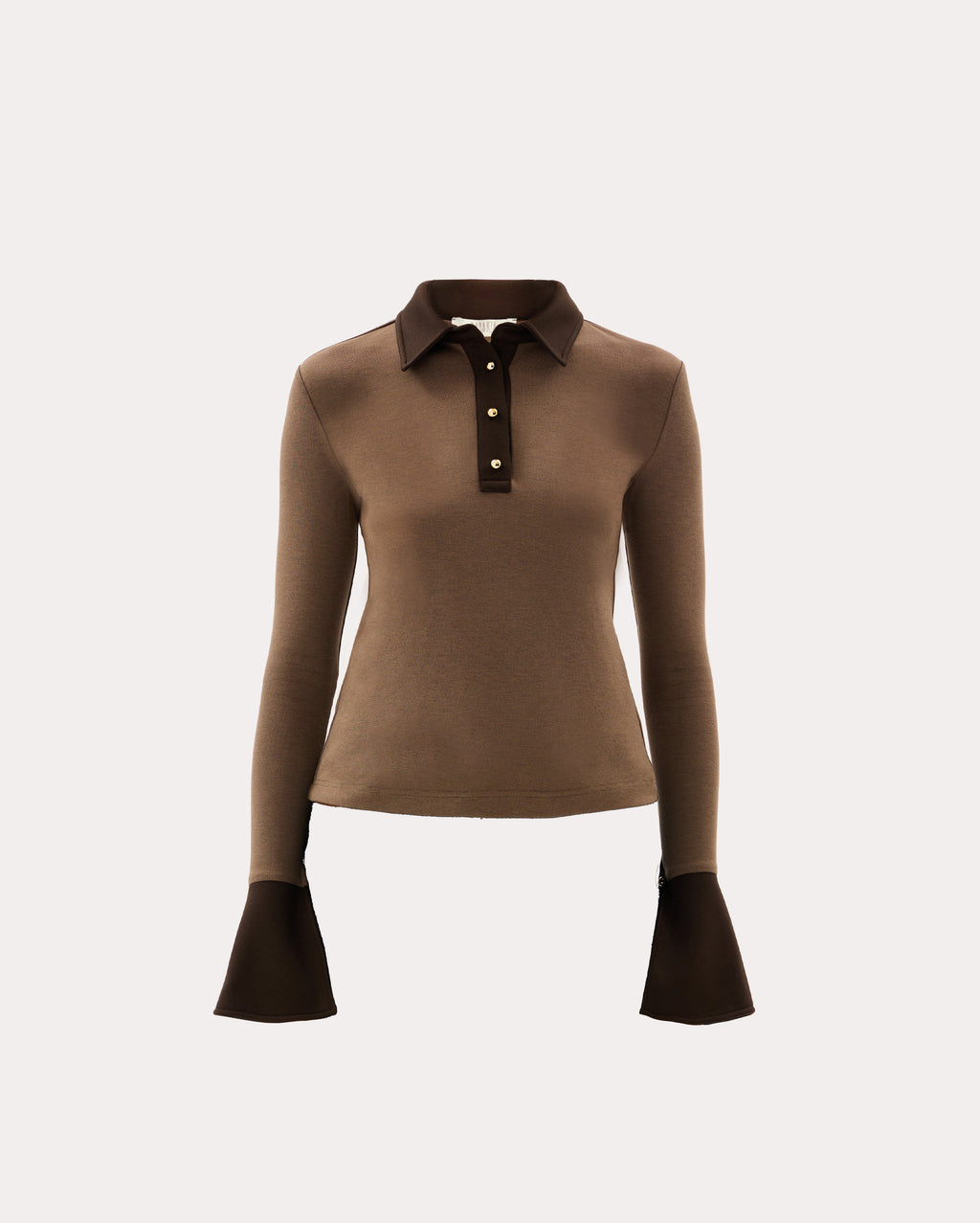 Amelie Knitted Polo Shirt 