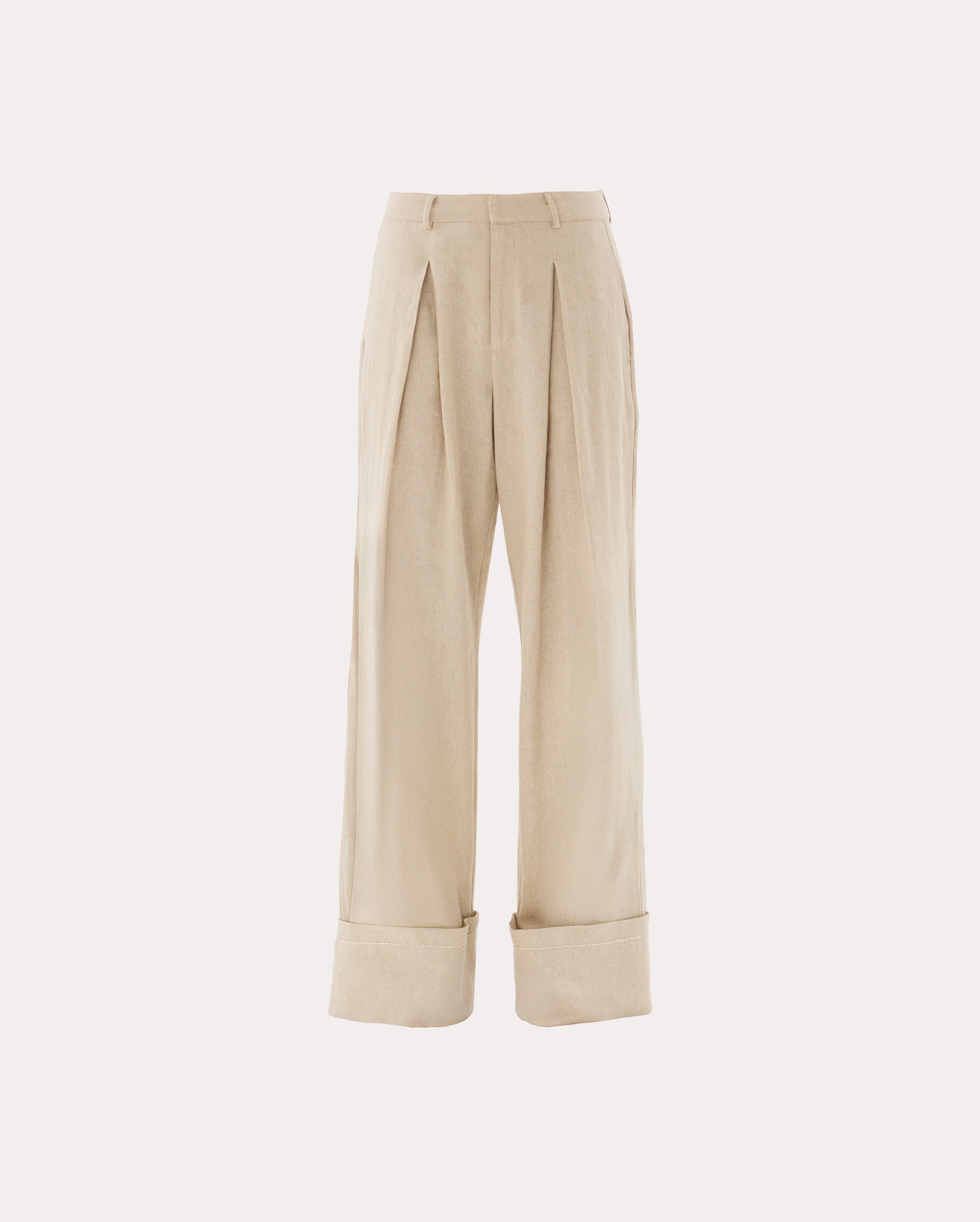 Pantaloni Cleo a Pieghe
