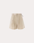 Shorts Jessy con orlo a balze