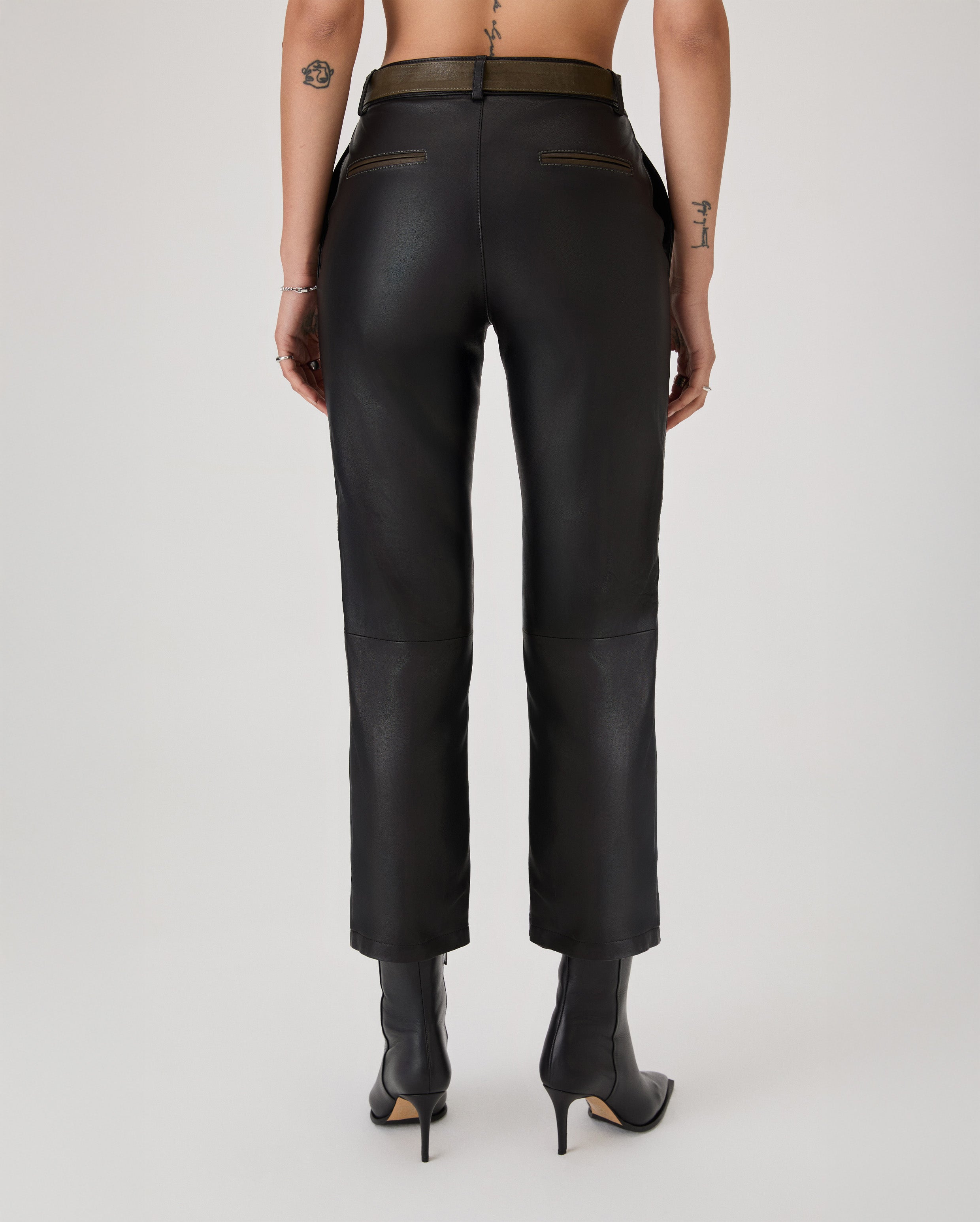 Daphne Leather Pants