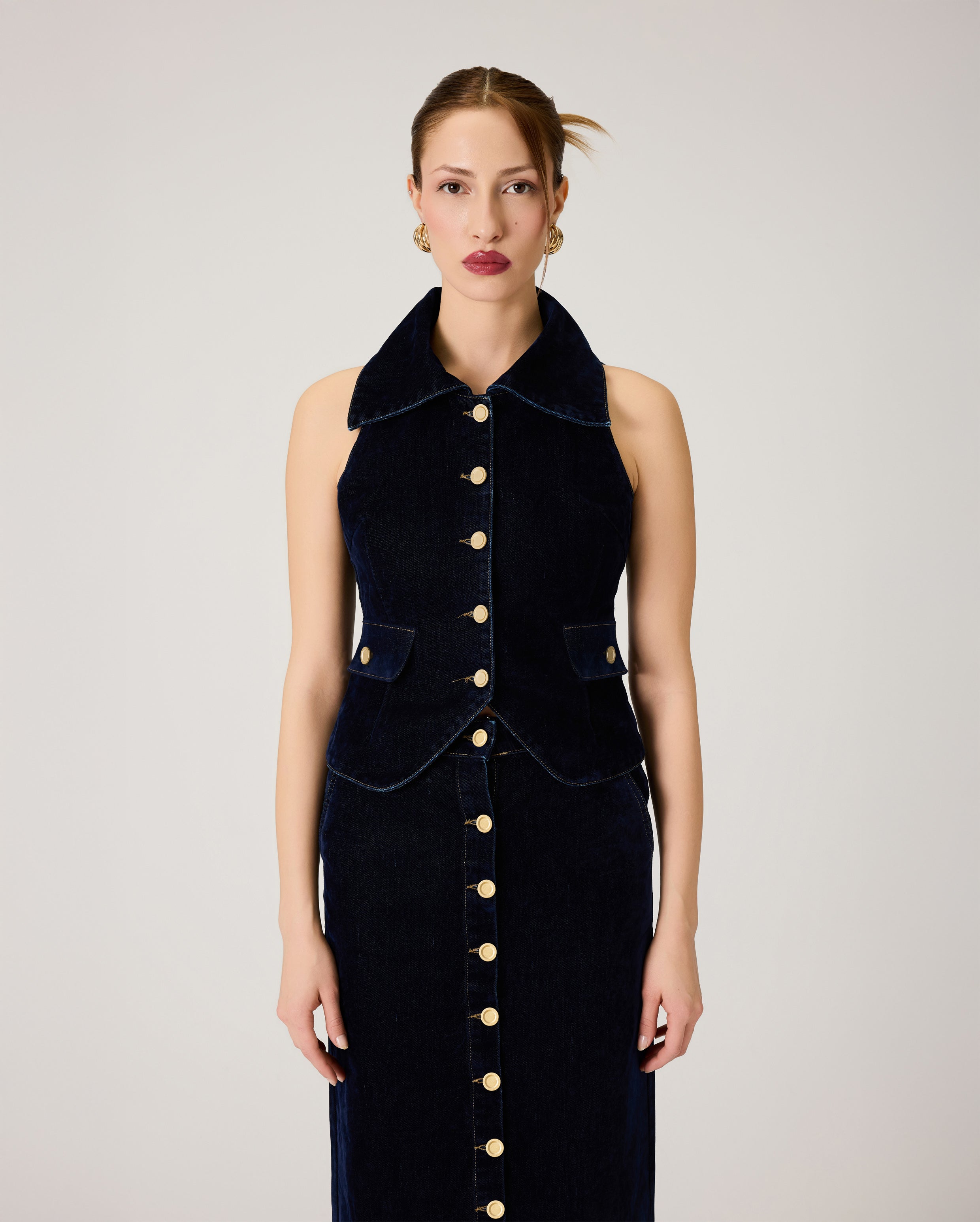 Julia Denim Vest