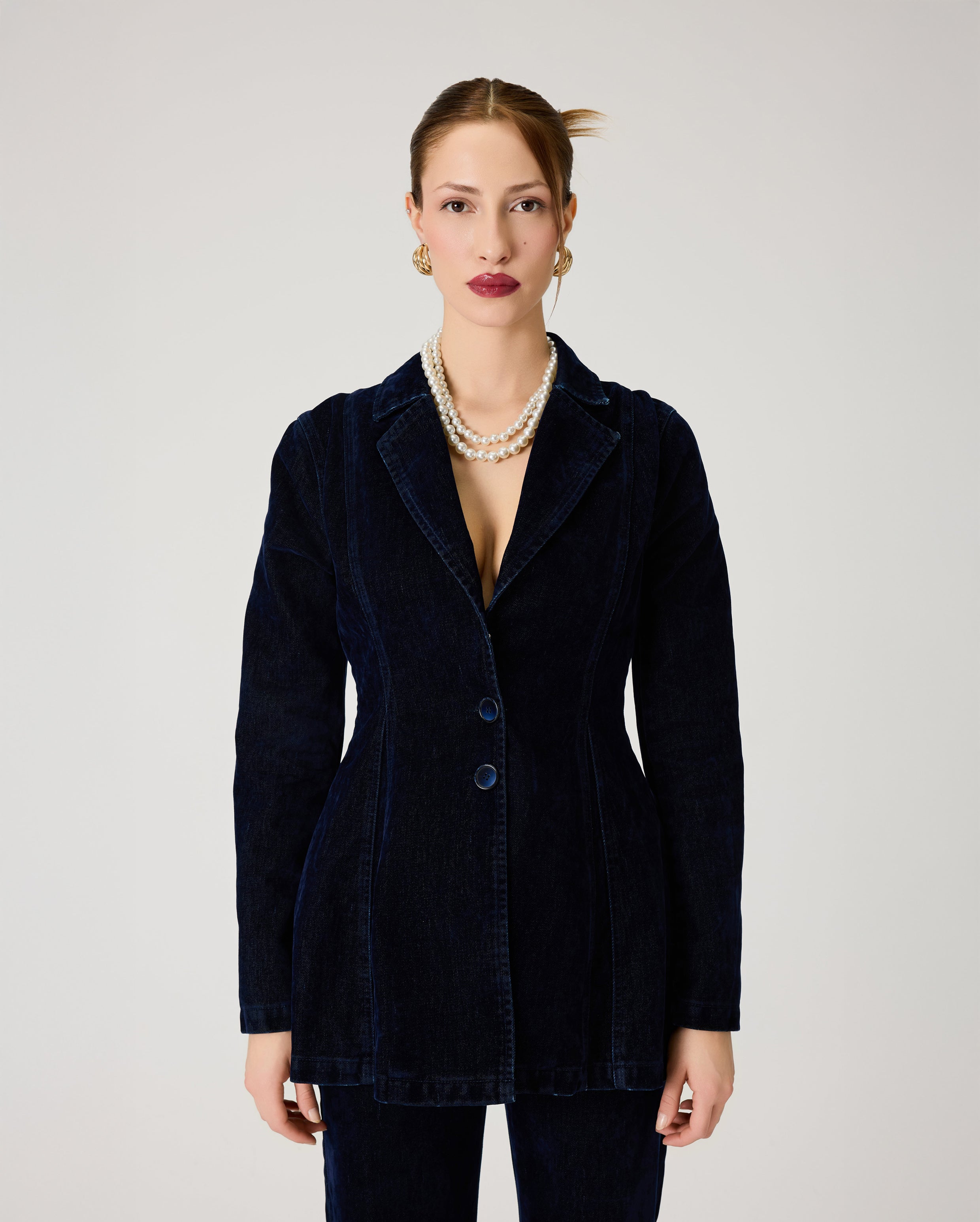 Julia Denim Blazer Jacket