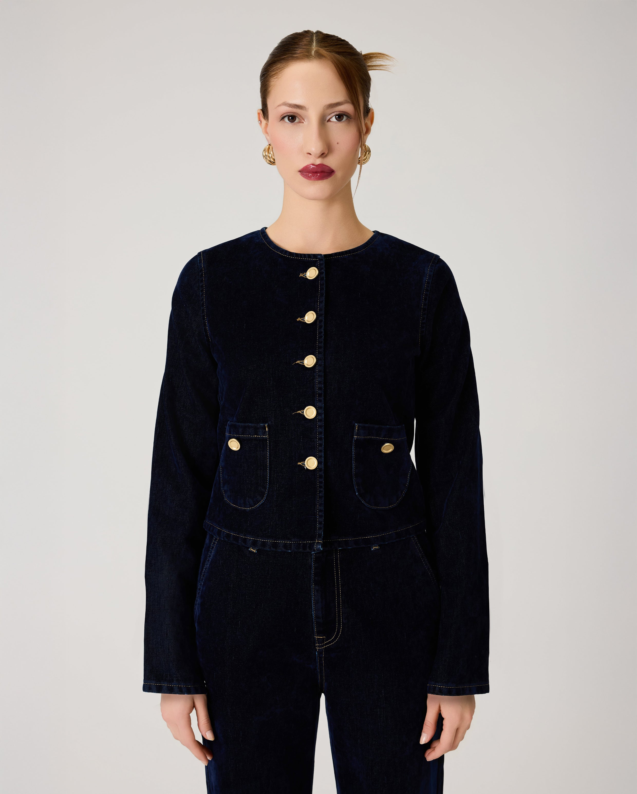 Julia Denim Casual Jacket