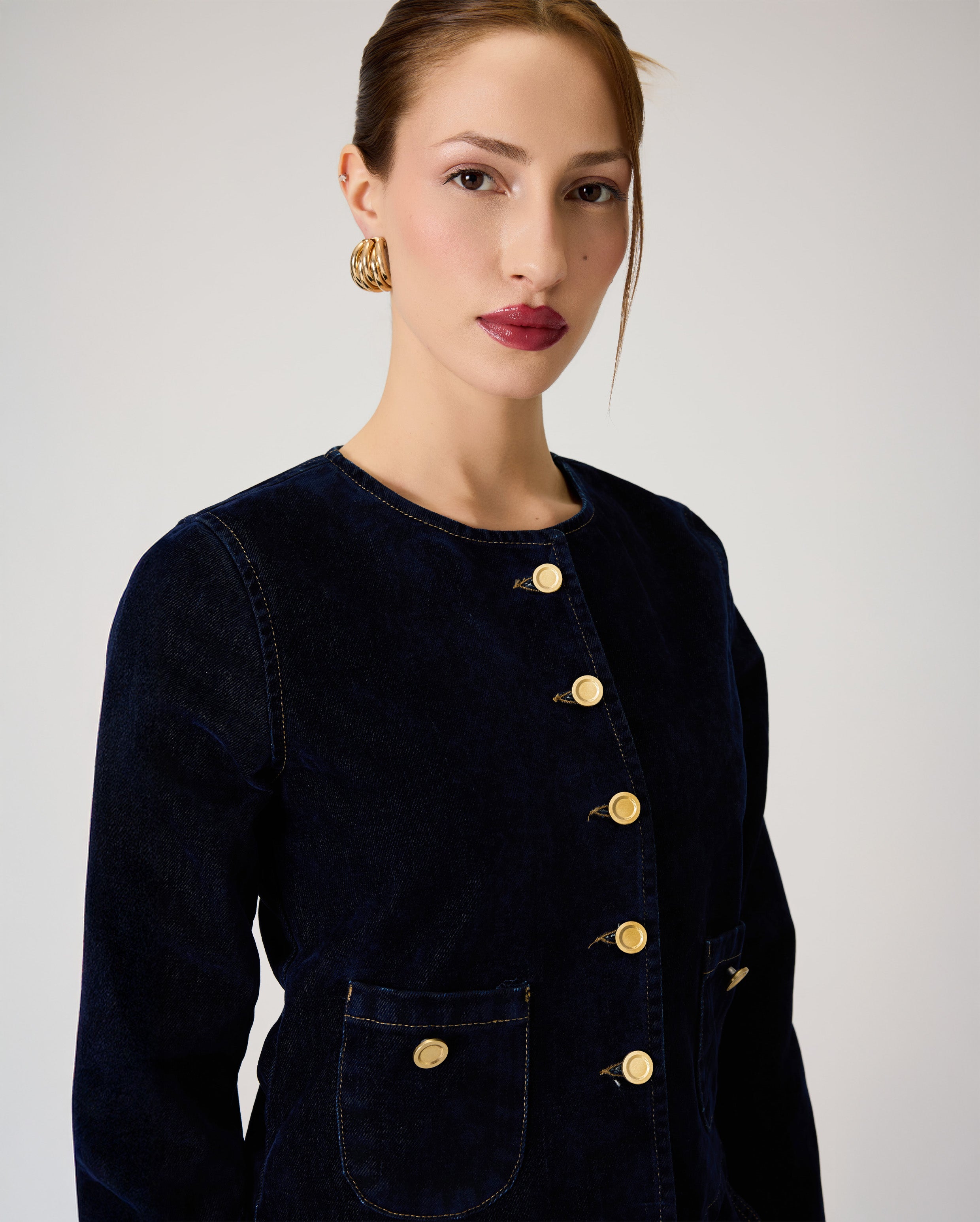 Julia Denim Casual Jacket