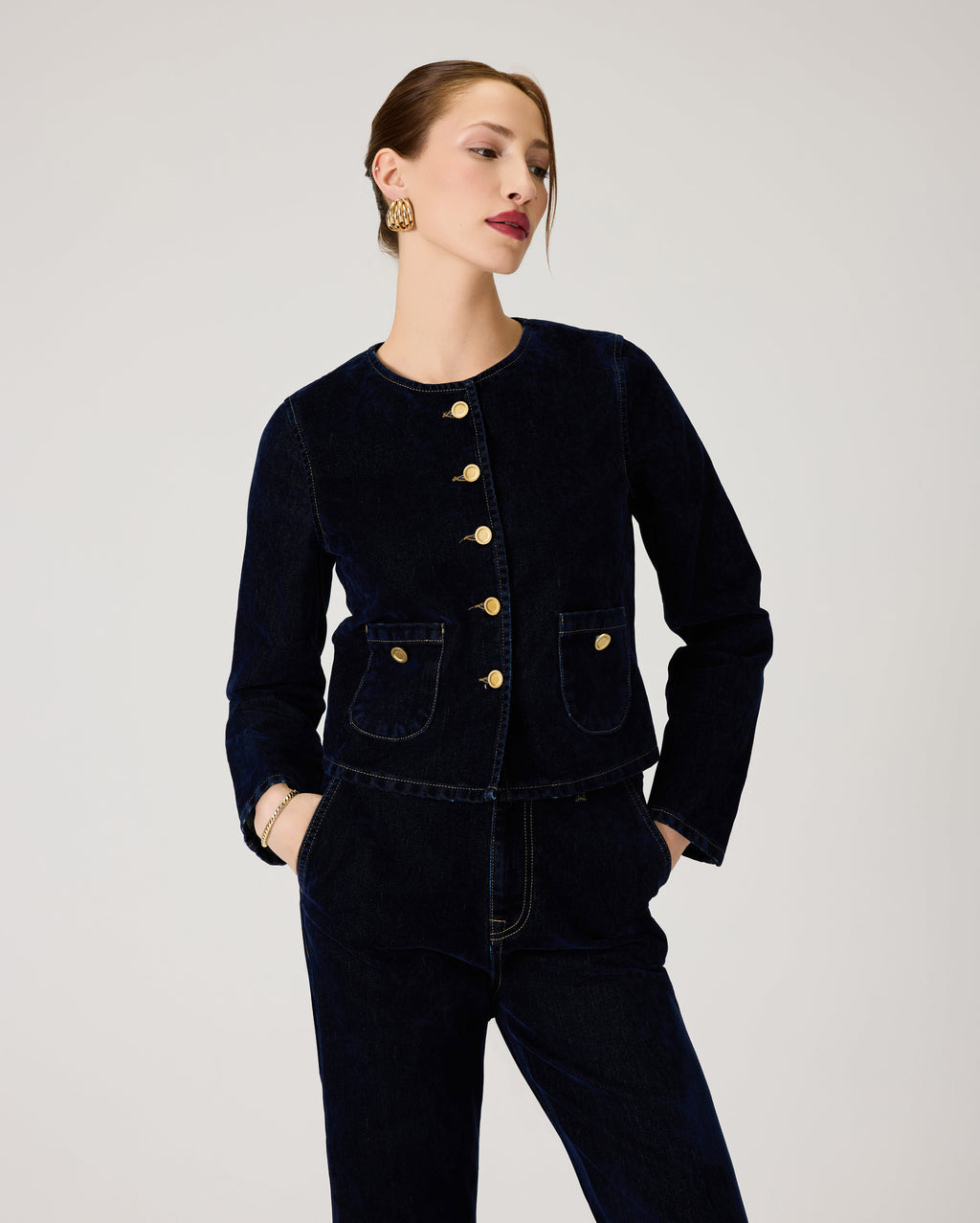 Julia Denim Casual Jacket