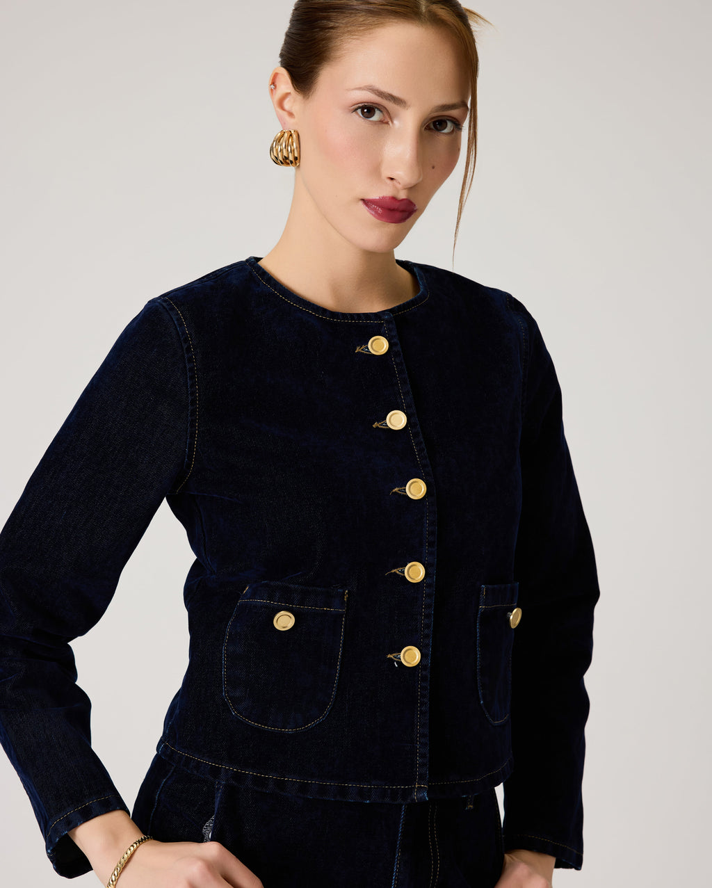 Julia Denim Casual Jacket