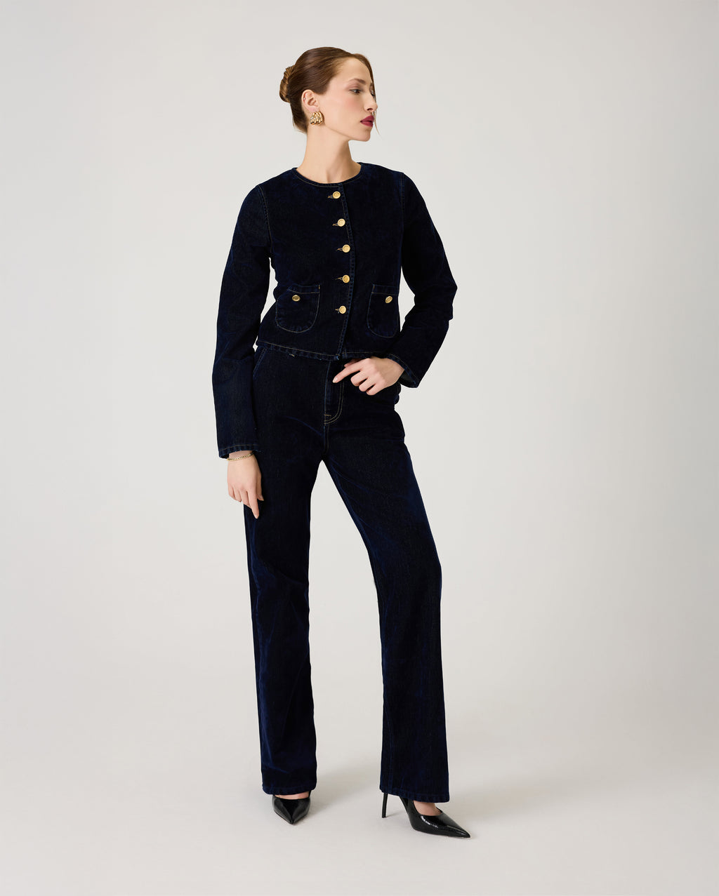 Julia Denim Casual Jacket