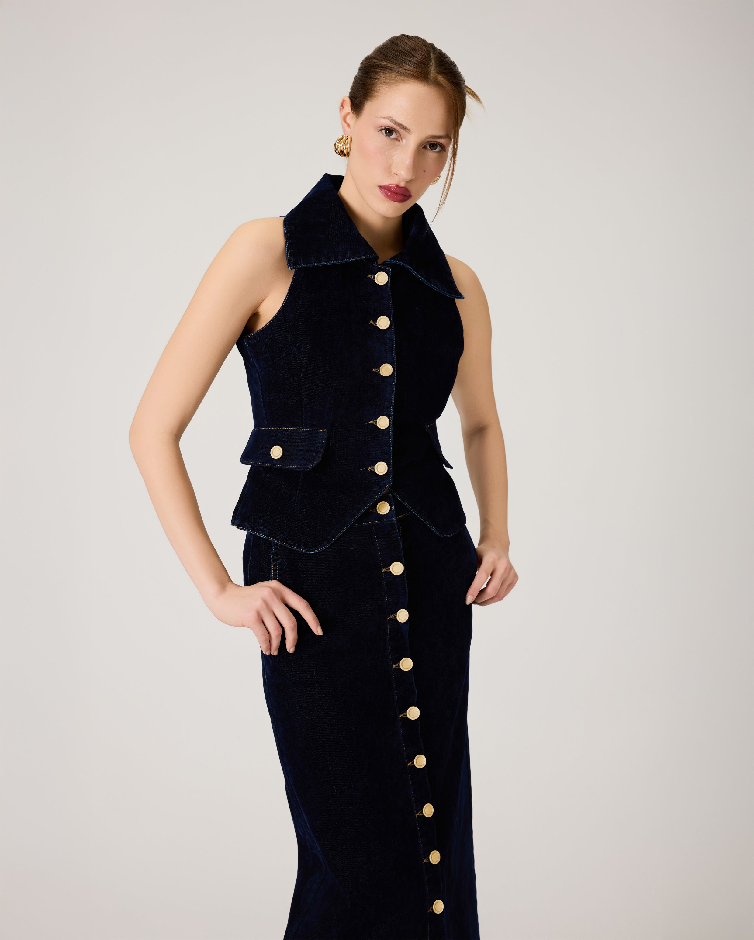 Julia Denim Vest