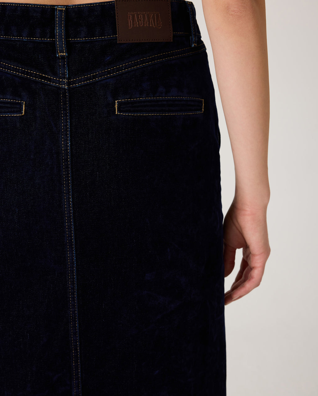 Julia Maxi Denim Skirt