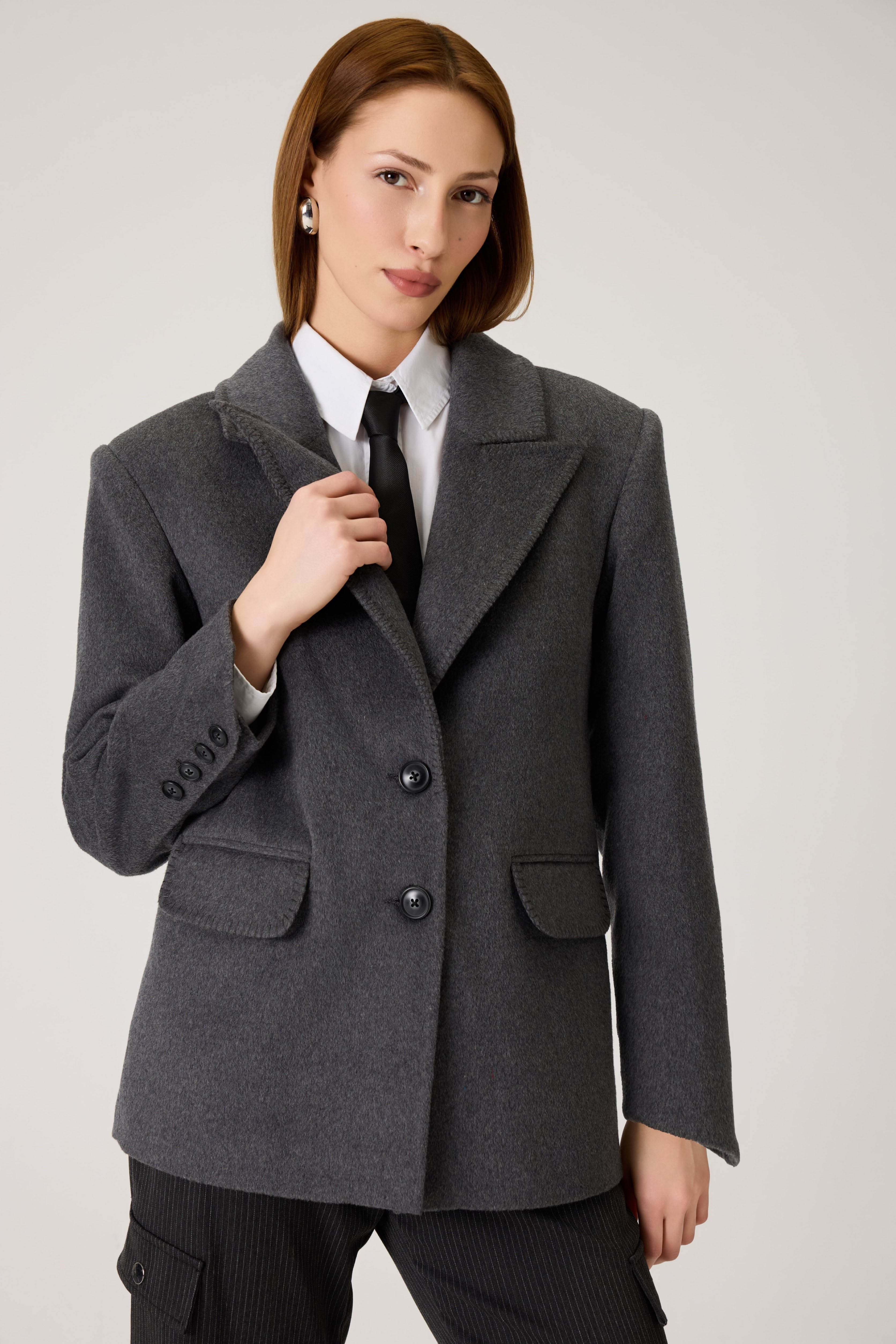 Giacca blazer in lana Anita