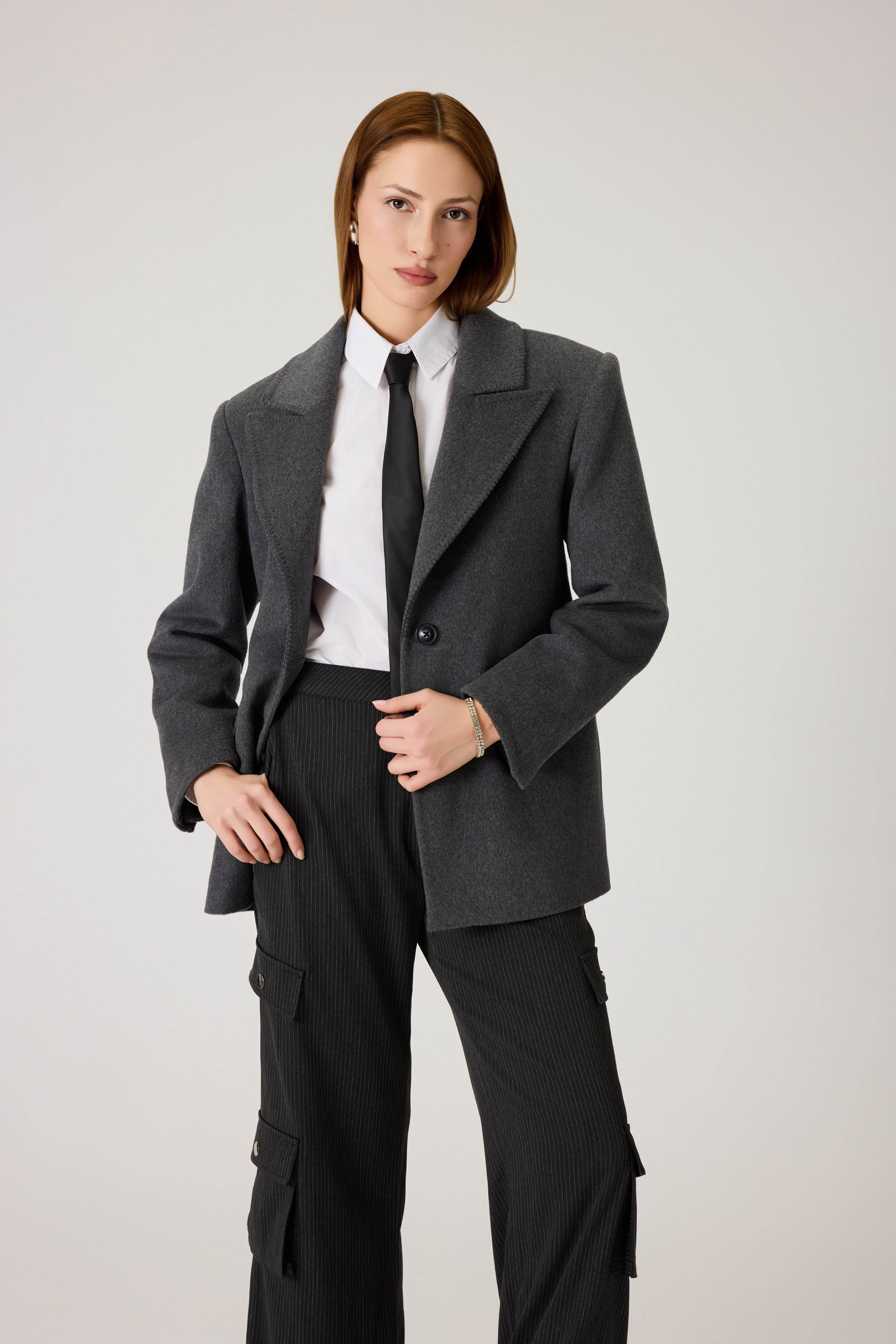 Giacca blazer in lana Anita