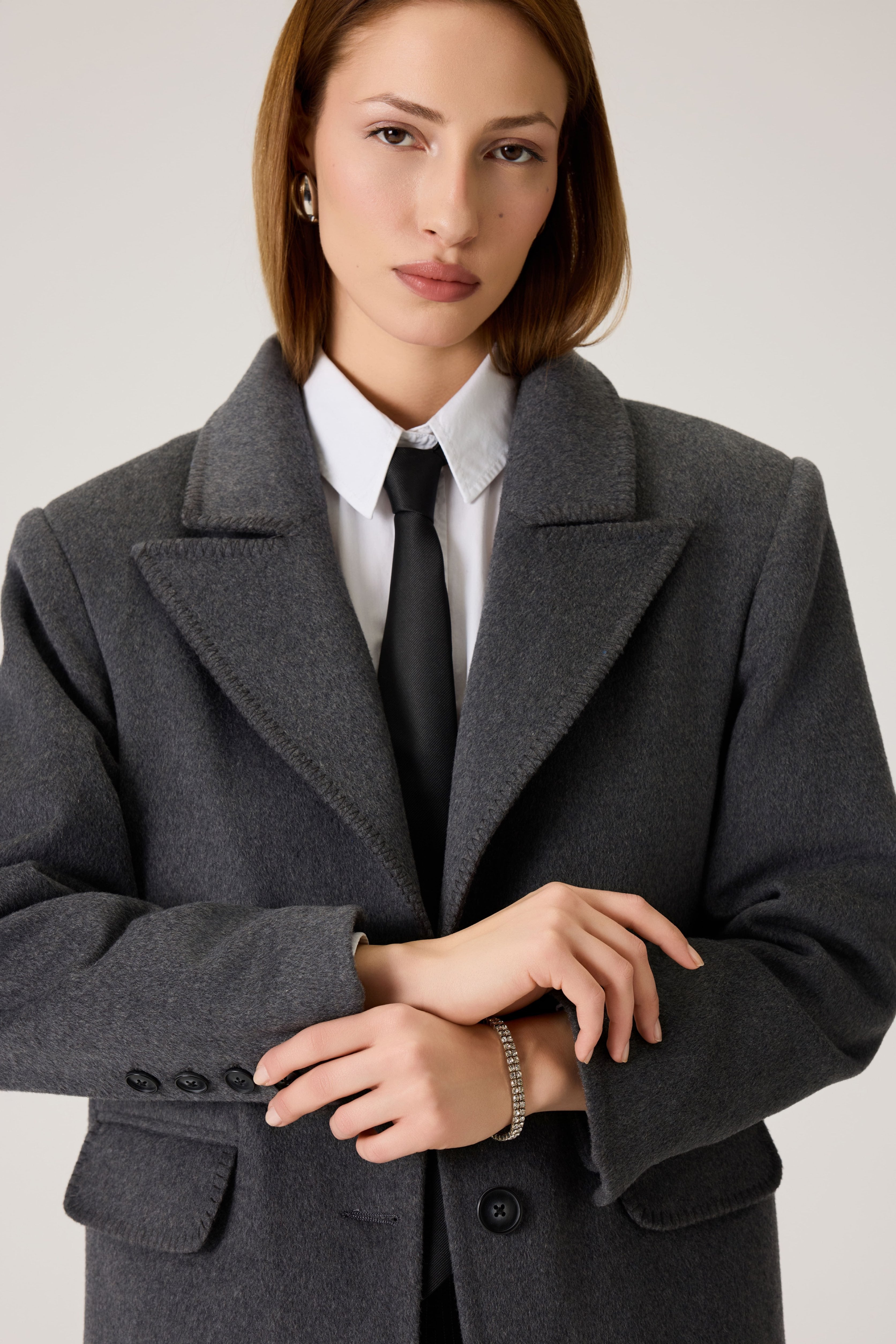 Giacca blazer in lana Anita